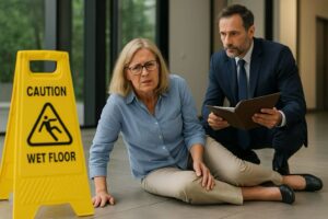 Qué hacer después de una caída, cómo se evalúa la responsabilidad y qué evidencia puede ser importante